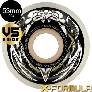 BONES WHEELS ボーンズ ウィール 53mm X-FORMULA JHANKA NIGHT FLIGHT V5 99A WHEELS ハードウィール 4個セット エックスフォーミュラー X99 スケボー (2404)｜americanstreetstyle