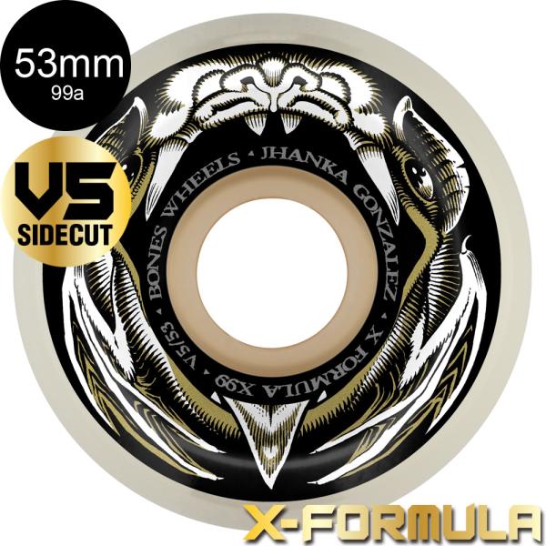 BONES WHEELS ボーンズ ウィール 53mm X-FORMULA JHANKA NIGHT...