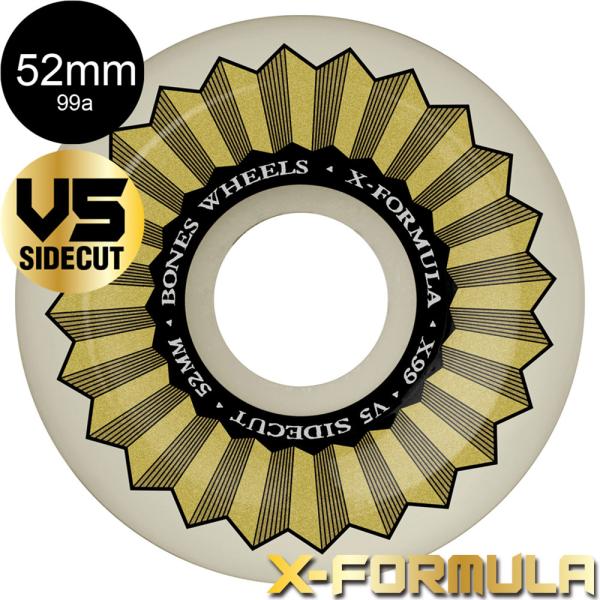 ボーンズ ウィール BONES WHEELS 52mm X-FORMULA V5 SIDECUT 9...