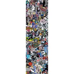 POWELL PERALTA パウエル・ペラルタ 10.5in x 33in COLLAGE GRIP TAPE SHEET グリップテープ デッキテープ ボーンズ スケートボード スケボー （2307）｜americanstreetstyle