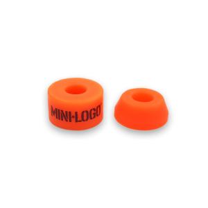 ミニロゴ MINI LOGO BUSHING MEDIUM ORANGE/94A ブッシュ クッシュ ゴム ミディアム ふつう トラック1個分 足回り トラック 軸 部品 クッション