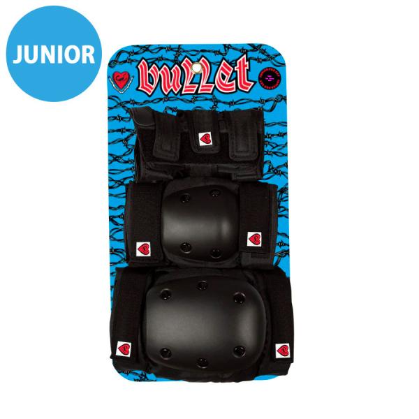バレット BULLET JUNIOR PAD SET プロテクターセット リスト エルボー ニー パ...
