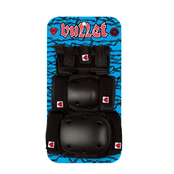 バレット BULLET ADULT PAD SET プロテクターセット リストガード エルボーパッド...