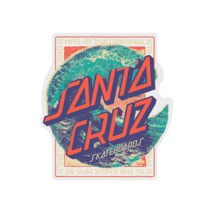 サンタクルーズ SANTA CRUZ 4.5in x 5in BREAKER DOT STICKER ステッカー デカール シール スケートボード スケボー