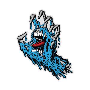 サンタクルーズ SANTA CRUZ 4.25in x 5in MELTING HAND STICKER ステッカー デカール シール スクリーミングハンド スケートボード スケボー