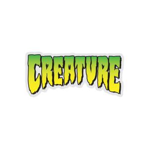 クリーチャー CREATURE 4in x 2in LOGO STICKER デカール ステッカー シール スケートボード スケボー ストリート
