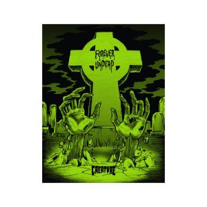 クリーチャー CREATURE 3in x 4in FOREVER UNDEAD RELIC STICKER ステッカー デカール シール スケートボード スケボー ストリート
