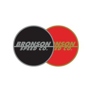 BRONSON ブロンソン 3in x 3in SPOT LOGO FLASH STICKER デカール ステッカー シール スケートボード スケボー