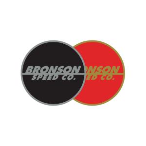 ブロンソン BRONSON 3in x 3in SPOT LOGO FLASH STICKER デカール ステッカー シール スケートボード スケボー