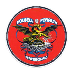 パウエル・ペラルタ POWELL PERALTA 4inch BANNER DRAGON STICKER ステッカードラゴン デカール スケートボード スケボー