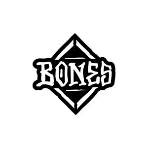 ボーンズ ウィール BONES WHEELS 5in DIAMOND STICKER ステッカー ブラック ホワイト デカール シール スケートボード スケボー