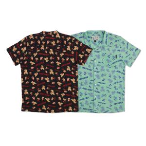 SANTA CRUZ サンタクルーズ BEACH BUM HAND S/S PARTY TOPS シャツ 半袖 パーティ（22FA）｜americanstreetstyle