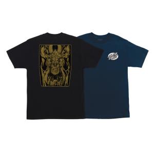 未使用品　サンタクルーズ　コーリーオブライエン　総柄Tシャツ　黒L SANTA CRUZ（サンタクルーズ） SANTA CRUZ OBRIEN PURGATORY AOP S/S