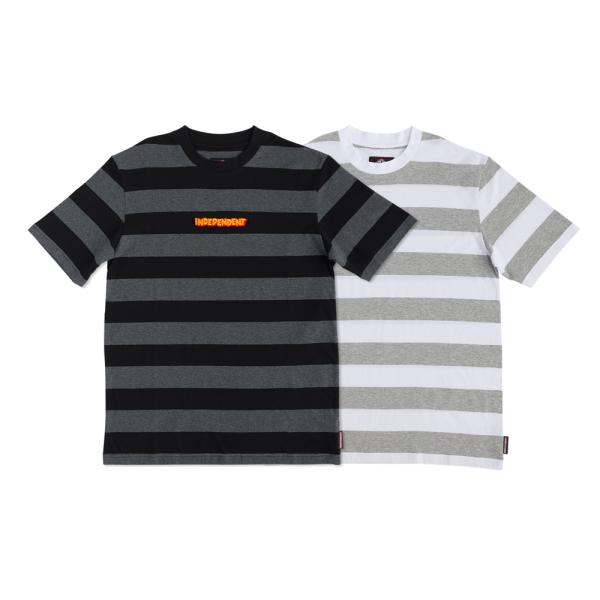 INDEPENDENT インディペンデント BOUNCE STRIPE S/S T-SHIRT Tシ...