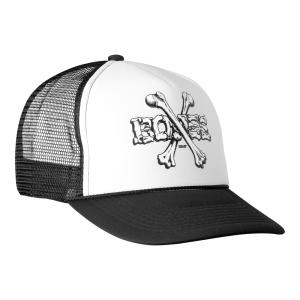 POWELL PERALTA パウエル・ペラルタ CROSS BONES TRUCKER CAP メッシュキャップ トラッカー 帽子 スケートボード スケボー  オールドスクール（23SS）｜americanstreetstyle