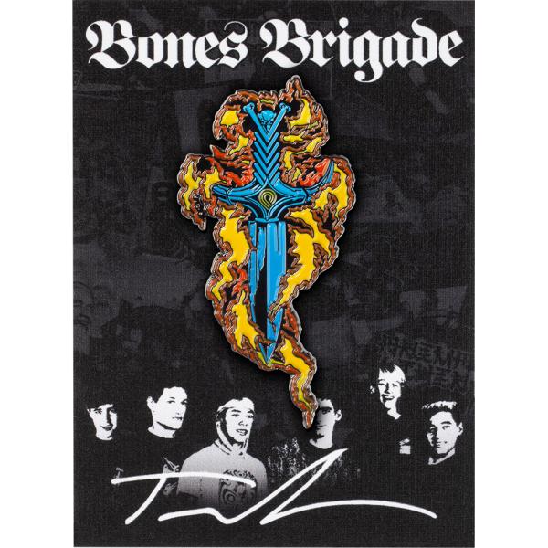 POWELL PERALTA パウエル・ペラルタ BONES BRIGADE LAPEL PIN G...