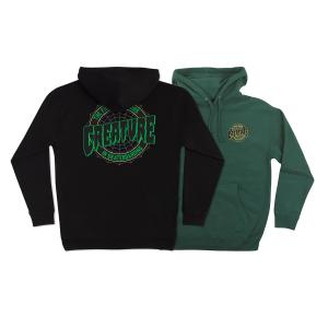 CREATURE クリーチャー FINEST WEB P/O HOOD プルオーバーパーカー P/O フード スケートボード スケボー