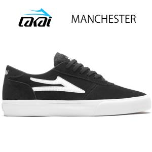 スケートボード シューズ スニーカー スケシュー 靴 ラカイ LAKAI MANCHESTER BLACK SUEDE｜americanstyle33