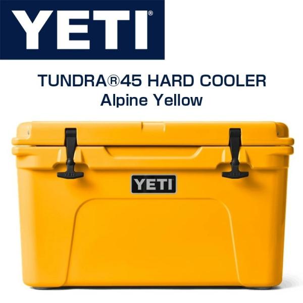 YETI Tundra 45 イエティクーラーボックス Alpine Yellow 黄色 タンドラ4...