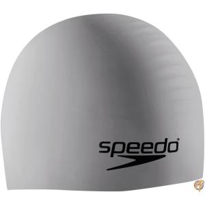 SpeedoシリコンSolid Swim Cap 送料無料｜americapro