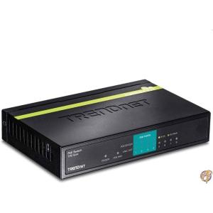 TRENDnet PoE 8ポートスイッチ（4xPoE+4x10/100） TPE-S44 [並行輸入品]｜americapro