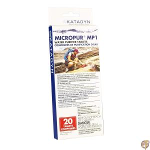 Katadyn Micropur MP1 Purification Tablets (20 Tablets) by Katadyn｜americapro