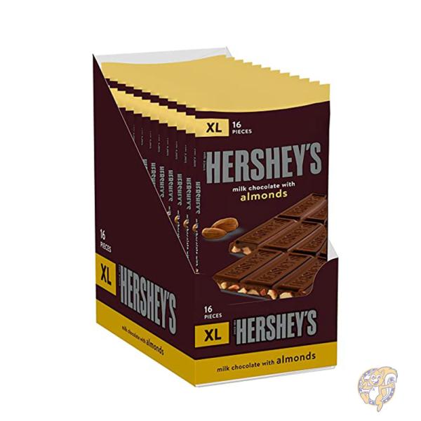 HERSHEY&apos;S ハーシーズ ミルクチョコレート アーモンド XL 34000 17113