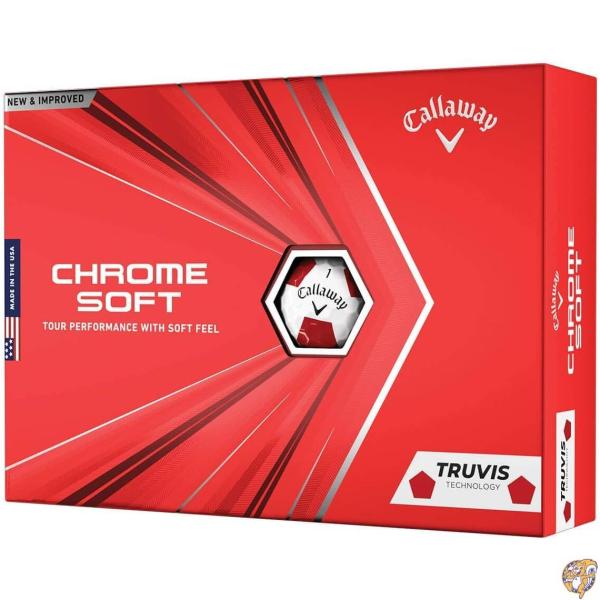 キャロウェイ 2020 CHROME SOFT TRUVIS クロムソフト トゥルービス ホワイト×...