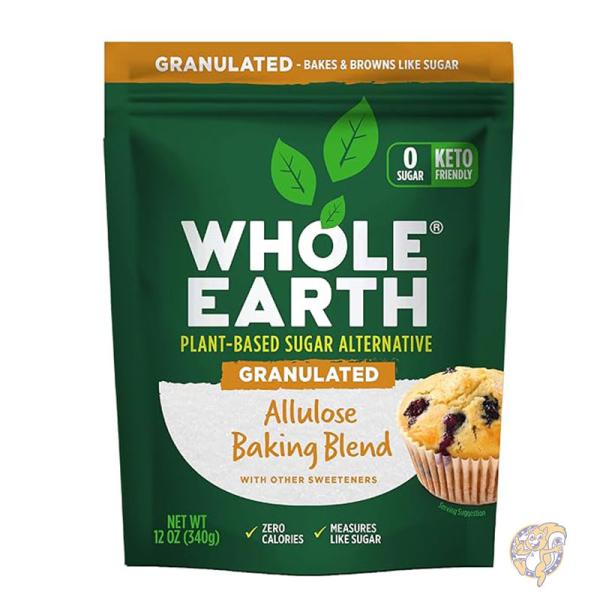 アルロース ベーキング ブレンド 植物ベース 砂糖代替品 甘味料 Whole Earth ホールアー...