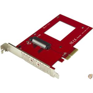 StarTech.com 2.5インチU.2 NVMe SSD対応U.2 - PCIeアダプタ SFF-8639コネクタ搭載 PCI 送料無料｜americapro