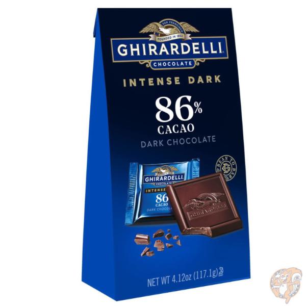 ギラデリ GHIRARDELLI インテンスダーク チョコレート 86% カカオ バレンタインギフト...