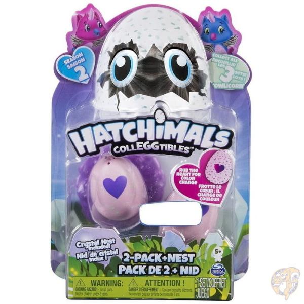 ハッチマルズ Hatchimals うまれて! ウーモ ミニ コレグティブル シーズン2 2パック ...