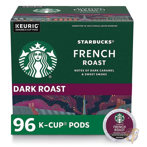 Starbucks スターバックス K カップ コーヒー ポッド フレンチロースト SFRCKC