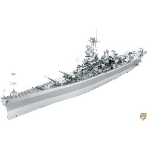 Fascinations ICONX USS Missouri (BB-63) 3D Metal Model Kit 送料無料｜americapro