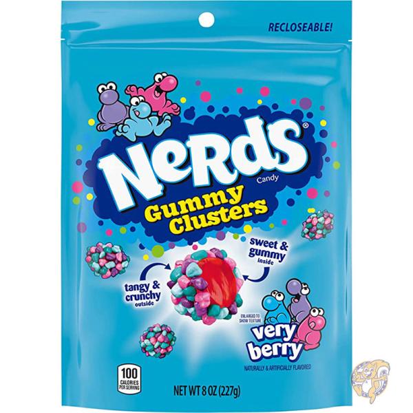 Nerds ナーズ お菓子 グミ クラスターキャンディー ベリーベリー