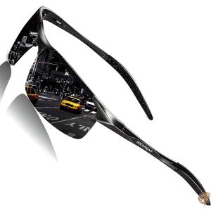 ROCKNIGHT ドライビングHD偏光UV保護 超軽量 ゴルフ釣り UV400 スポーツサングラス｜americapro