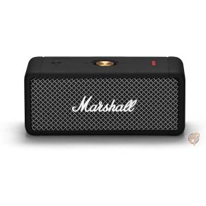 Marshall ワイヤレスポータブル防水スピーカー Emberton ブラック 連続再生20時間/IPX7防水仕様/小型/急速充電 送料無料