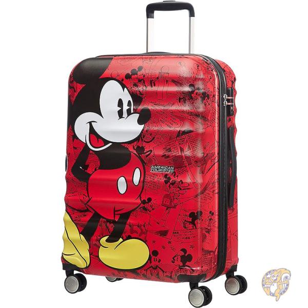 ディズニー ミッキーマウス スーツケース 赤 85670/6976 AMERICAN TOURIST...