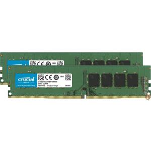 Crucial(Micron製) デスクトップPC用メモリ PC4-19200(DDR4-2400) 8GB×2枚 / CL17 / SRx8 / 送料無料｜americapro