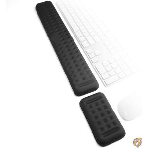 Keyboard and Mouse Wrist Rest Set Gaming Memory Foam Ergonomic Hand Palm 送料無料｜americapro