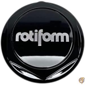 Rotiform Wheels 32170-26UK 光沢ブラックスナップインセンターキャップ｜americapro