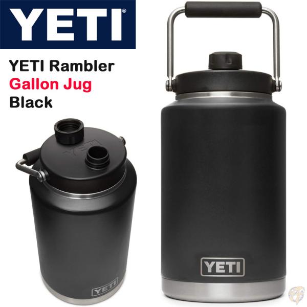 YETI Rambler Gallon Jug BLACK イエティ ランブラー ガロンサイズ ジャ...