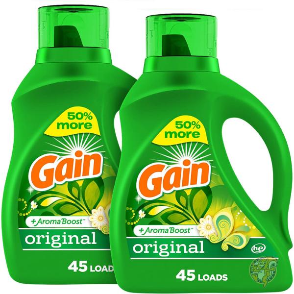 ゲイン Gain 洗濯洗剤 液体石鹸 プラスアロマブースト オリジナルの香り 90回分 1842g ...