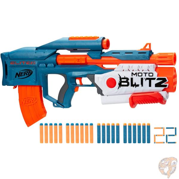 ナーフ NERF おもちゃの銃 エリート 2.0 Motoblitz スコープ付き ブラスター ゲー...