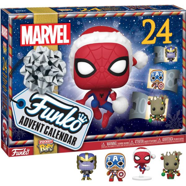 Funko Marvel クリスマス アドベントカレンダー マーベル キャラクター スパイダーマン ...