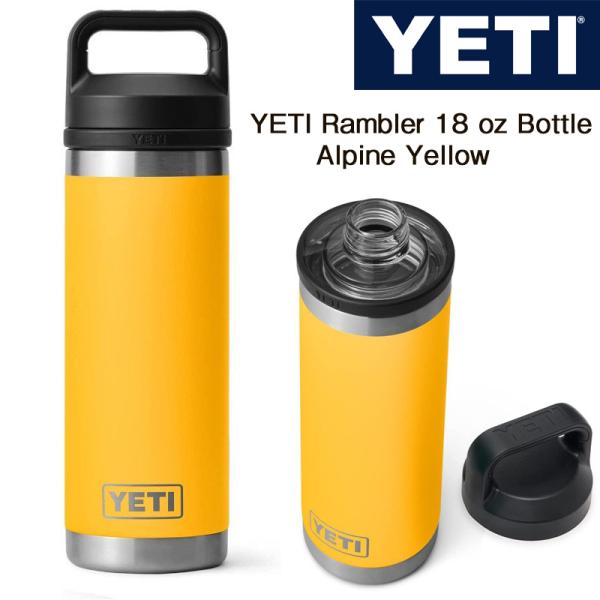 イエティ YETI Rambler 18oz 530ml ステンレス 保温保冷 真空断熱 チャグキャ...