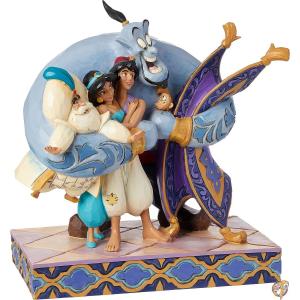 enesco Disney Traditions アラジン グループハグ 6005967｜americapro