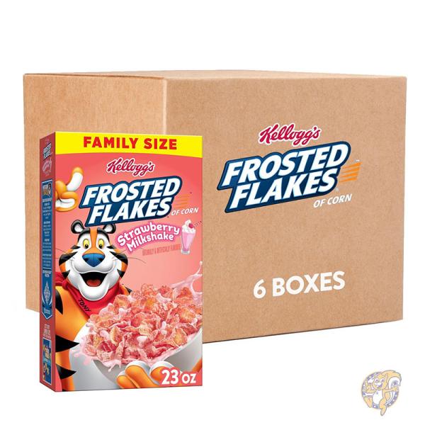 ケロッグ フロストフレーク Frosted Flakes シリアル 8種類のビタミンとミネラル スト...