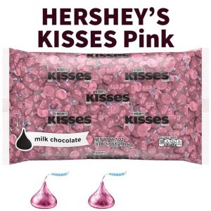 ハーシーズ HERSHEY&apos;S キスチョコ ピンク KISSES Pink ミルクチョコレート 大袋...