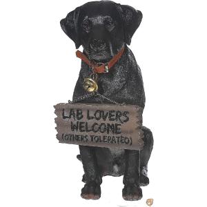 DWK フロントポーチ 犬 アウトドア ウェルカムサイン 装飾像 | かわいい犬 ウェルカムサイン フロントポーチスタンド用 | 装飾ガーデン像 -｜americapro